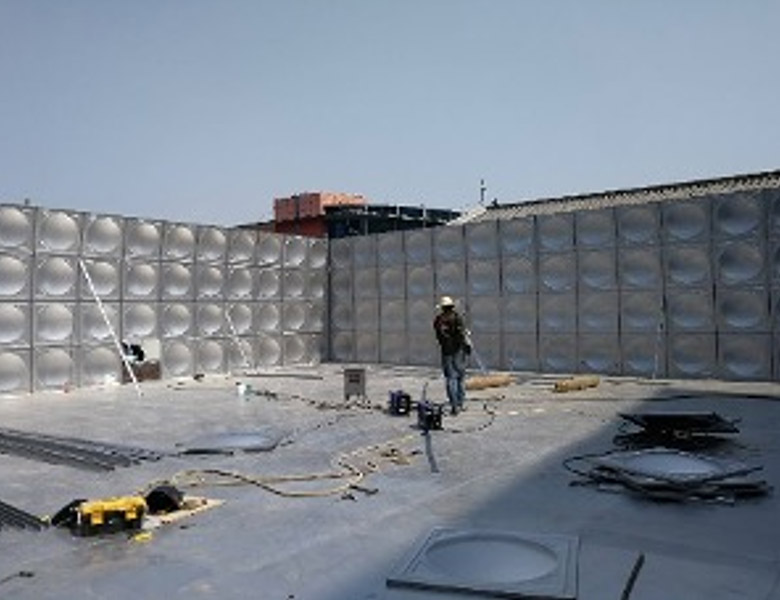 凯迪水务盘龙城供水项目(不锈钢组合水箱1536m3)